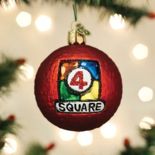 4 Square Ball Ornament  |  Education & School Education & School Education & School