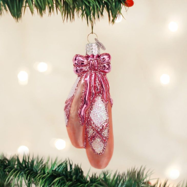 Ballet Toe Shoes Ornament  |  Household Household Household