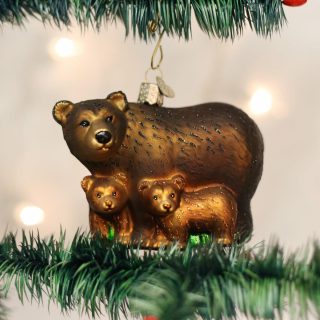 Bear With Cubs Ornament  |  Animals & Pets Animals & Pets Animals & Pets