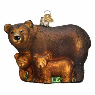 Bear With Cubs Ornament  |  Animals & Pets Animals & Pets Animals & Pets