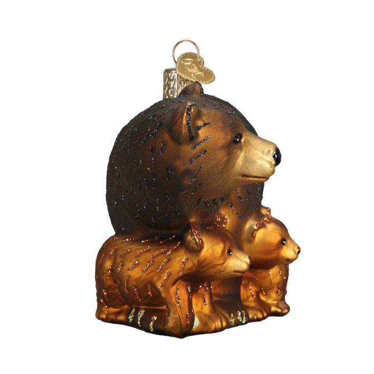 Bear With Cubs Ornament  |  Animals & Pets Animals & Pets Animals & Pets