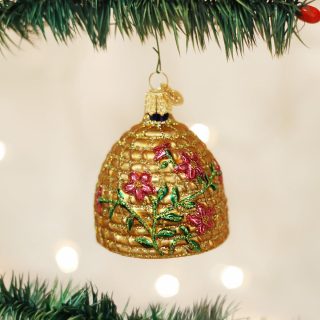 Bee Skep Ornament  |  Outdoor Animals & Pets Animals & Pets