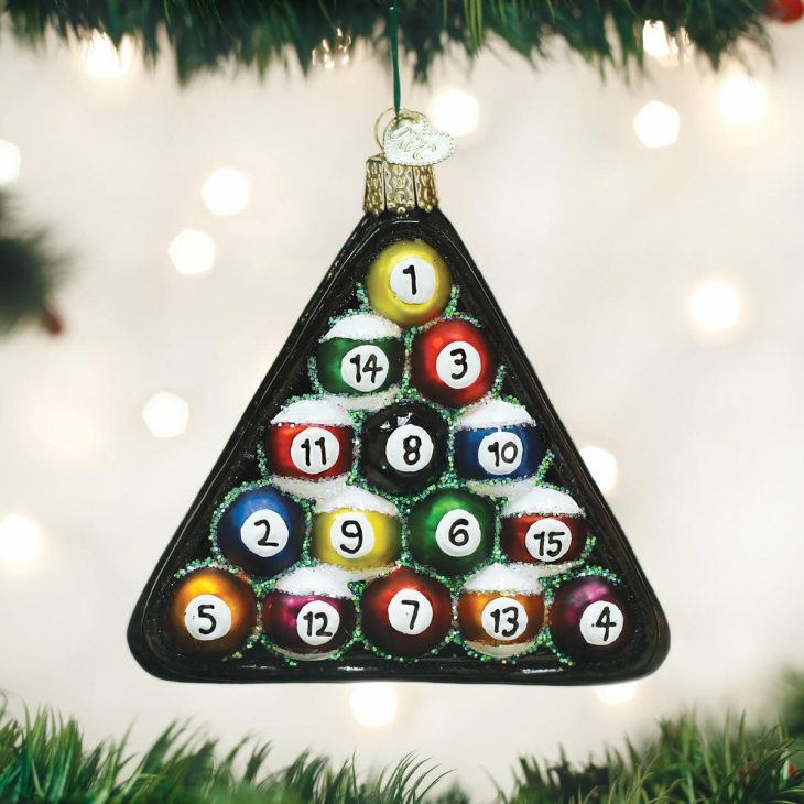 Billiard Balls Ornament  |  Household Household Household