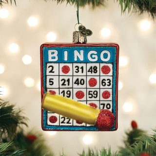 Bingo Ornament  |  Toys & Games Personalization Personalization