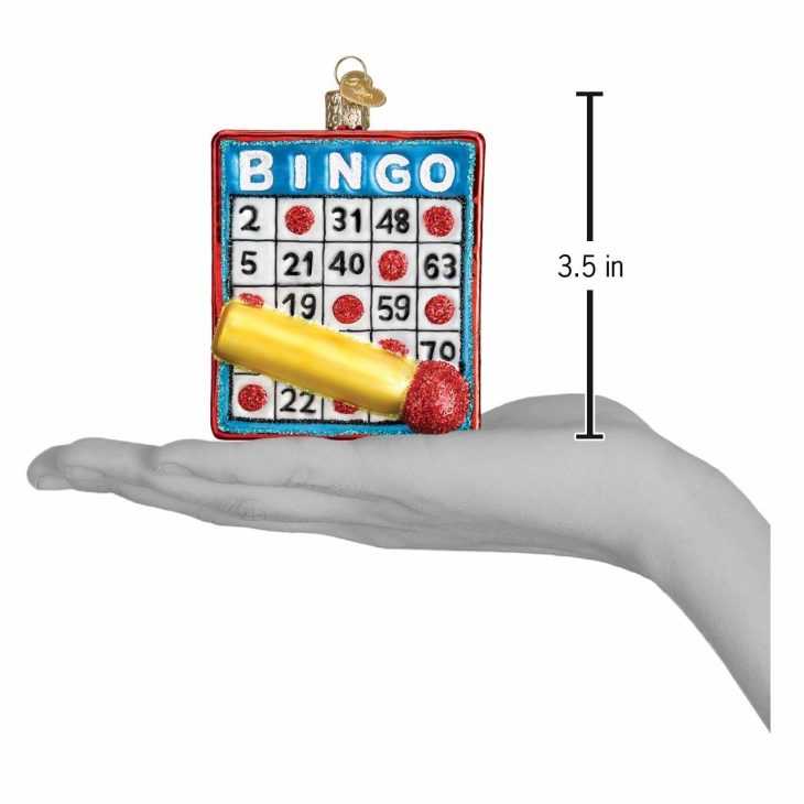 Bingo Ornament  |  Toys & Games Personalization Personalization