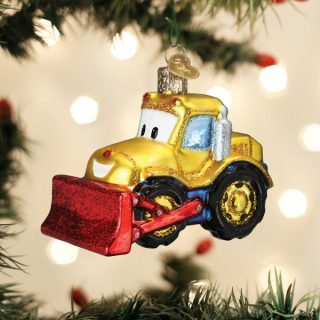 Bright-Eyed Bulldozer Ornament  |  Toys & Games Occupation Occupation