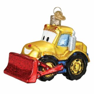 Bright-Eyed Bulldozer Ornament  |  Toys & Games Occupation Occupation