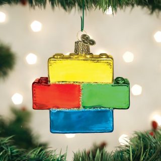 Building Blocks Ornament  |  Personalization Personalization Personalization