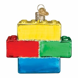 Building Blocks Ornament  |  Personalization Personalization Personalization