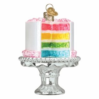 Cake On Stand Ornament  |  Food & Drink Food & Drink Food & Drink