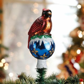 Cardinal Tree Top Ornament  |  Animals & Pets Animals & Pets Animals & Pets