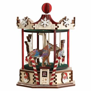 Christmas Carousel Ornament  |  Travel Travel Travel