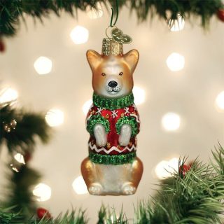 Christmas Corgi Ornament  |  Animals & Pets Animals & Pets Animals & Pets