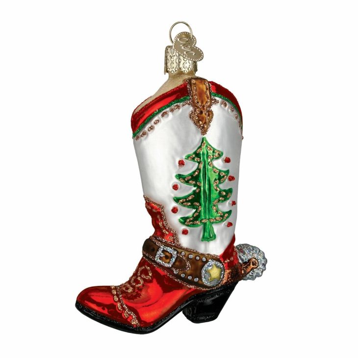 Christmas Cowboy Boot  |  Western Household Household