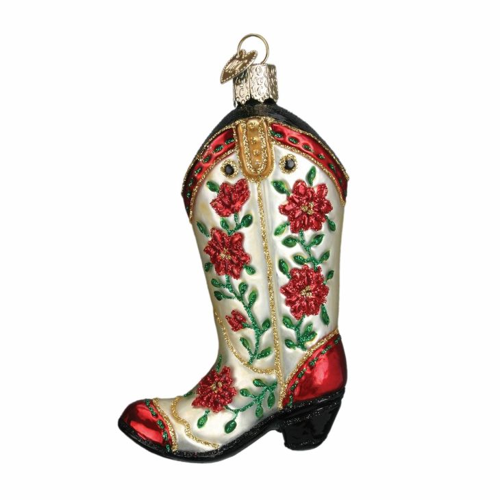 Christmas Cowgirl Boot  |  Household Household Household