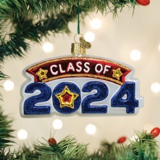 Class Of 2024 Ornament  |  Education & School Education & School Education & School