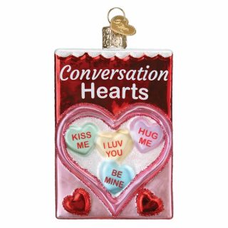 Conversation Hearts Candy Ornament  |  Food & Drink Food & Drink Food & Drink