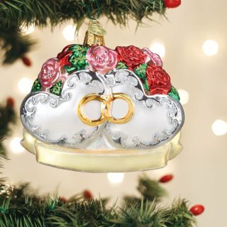 Couples First Christmas Ornament  |  Personalization Personalization Personalization