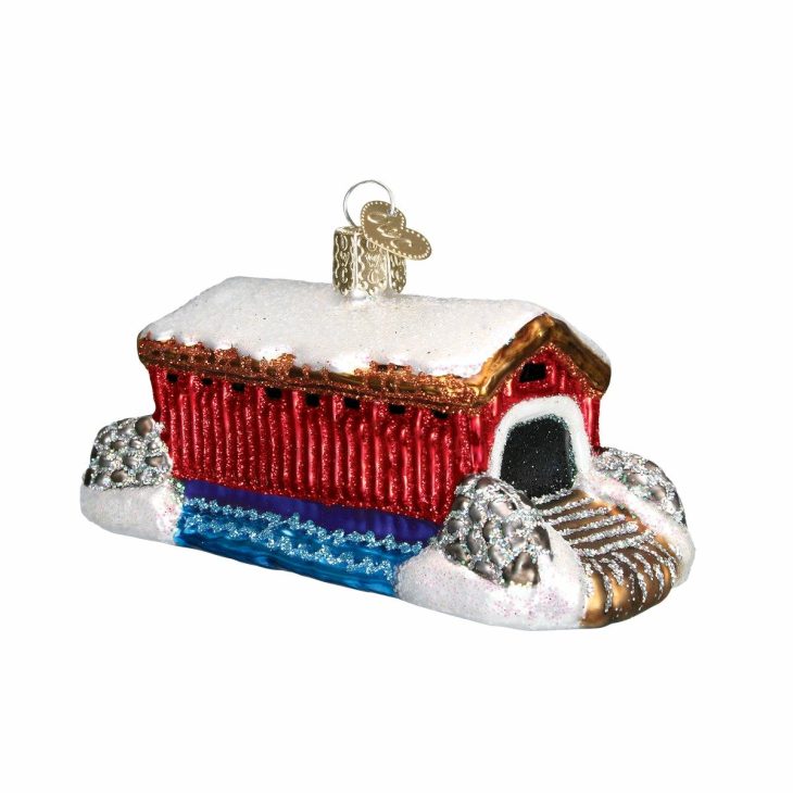 Covered Bridge Ornament  |  Travel Outdoor Outdoor