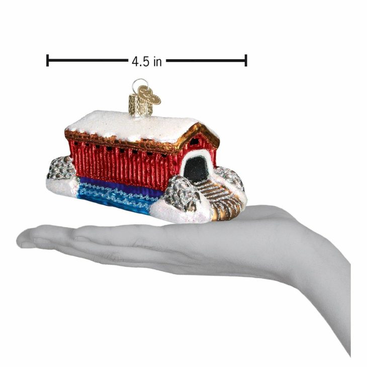 Covered Bridge Ornament  |  Travel Outdoor Outdoor