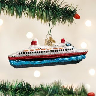 Cruise Ship Ornament  |  Travel Nature Nature