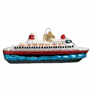 Cruise Ship Ornament  |  Travel Nature Nature