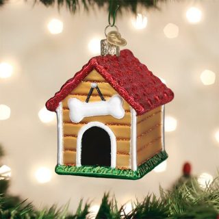 Dog House Ornament  |  Household Animals & Pets Animals & Pets