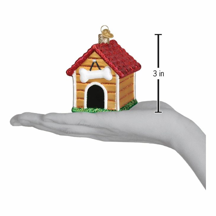 Dog House Ornament  |  Household Animals & Pets Animals & Pets