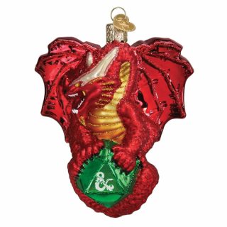 Dungeons & Dragons Red Dragon Ornament  |  Fantasy Fantasy