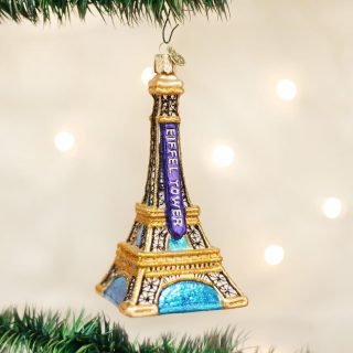 Eiffel Tower Ornament  |  Travel Travel Travel