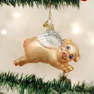 Flying Pig Ornament  |  Animals & Pets Animals & Pets Animals & Pets