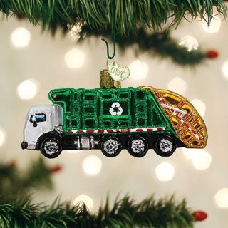 Garbage Truck Ornament  |  Transportation Occupation Occupation