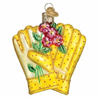 Gardening Gloves Ornament  |  Outdoor Outdoor Outdoor