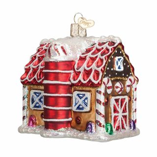 Gingerbread Barn Ornament  |  Western Western