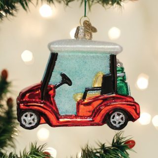 Golf Cart Ornament  |  Transportation Sports & Recreation Sports & Recreation