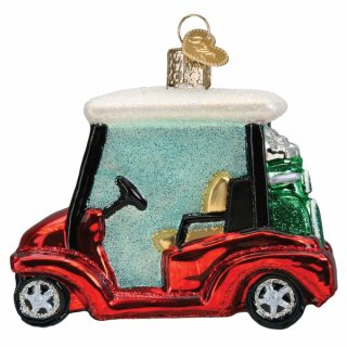 Golf Cart Ornament  |  Transportation Sports & Recreation Sports & Recreation