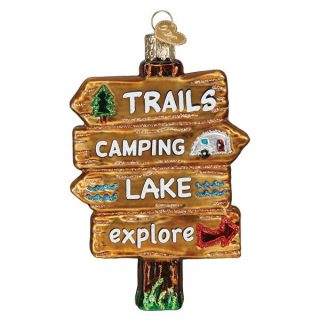 Gone Camping Ornament  |  Outdoor Nature Nature