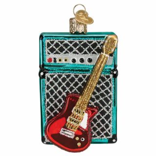 Guitar & Amp Ornament  |  Music Household Household