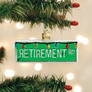 Happy Retirement Ornament  |  Household Household Household