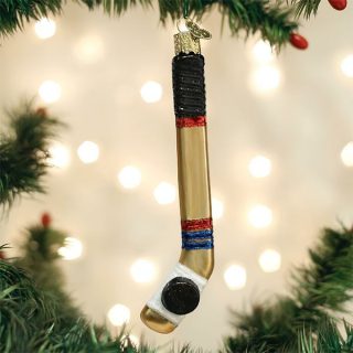 Hockey Stick Ornament  |  Personalization Personalization Personalization