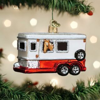 Horse Trailer Ornament  |  Transportation Animals & Pets Animals & Pets