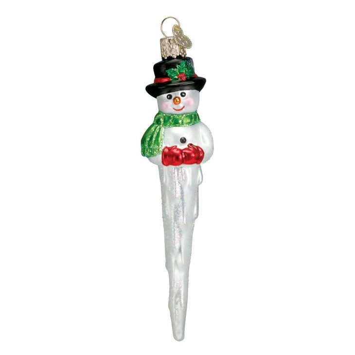 Icicle Snowman Ornament  |  Nature Nature Nature