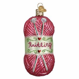 Knitting Yarn Ornament  |  Personalization Household Household