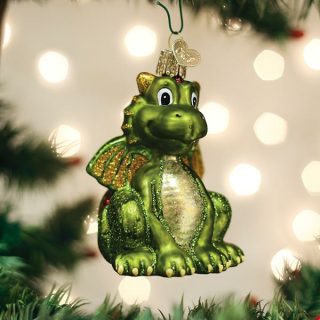 Little Dragon Ornament  |  Fantasy Animals & Pets Animals & Pets