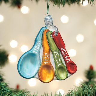 Measuring Spoons Ornament  |  Food & Drink Food & Drink Food & Drink