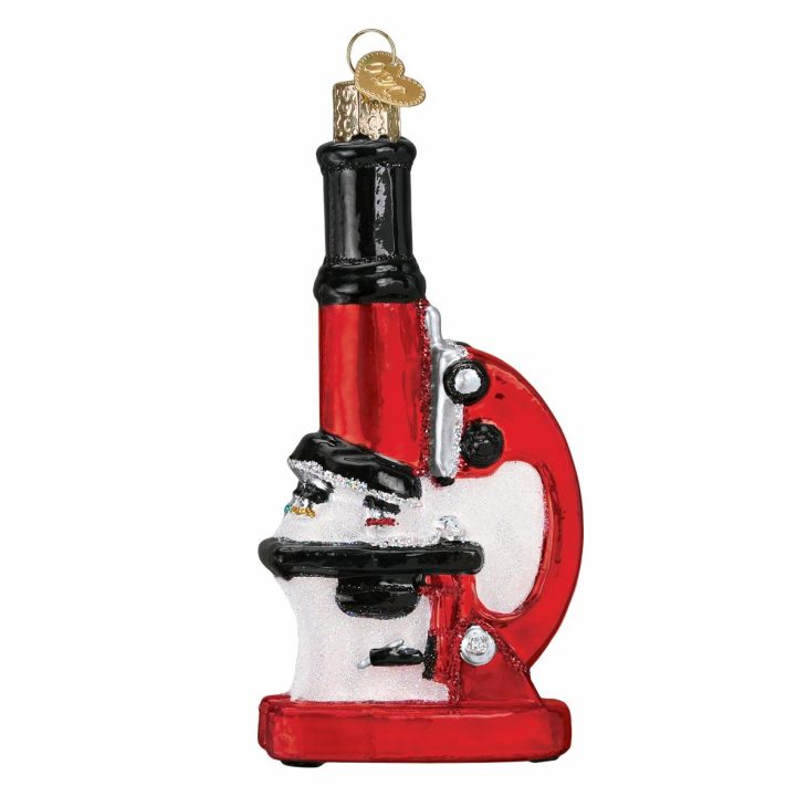 Microscope Ornament  |  Education & School Education & School Education & School