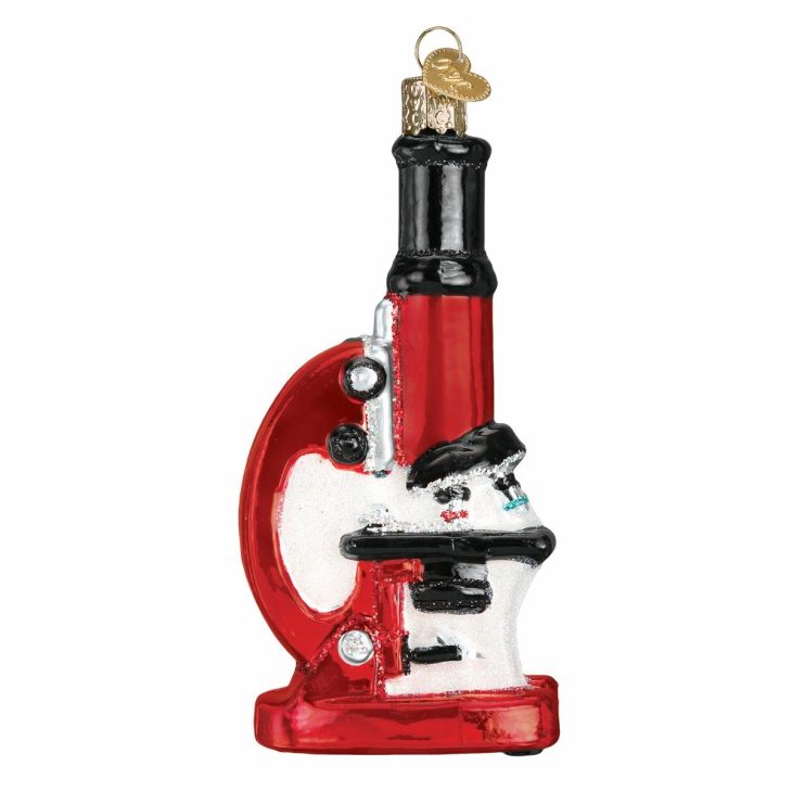 Microscope Ornament  |  Education & School Education & School Education & School