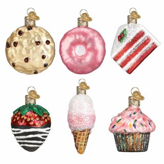 Mini Dessert Ornament Set  |  Food & Drink Collections & Sets Collections & Sets