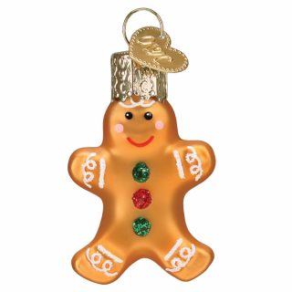 Mini Gingerbread Man Ornament  |  Food & Drink Food & Drink Food & Drink