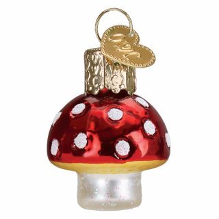 Mini Lucky Mushroom Ornament  |  Food & Drink Food & Drink Food & Drink